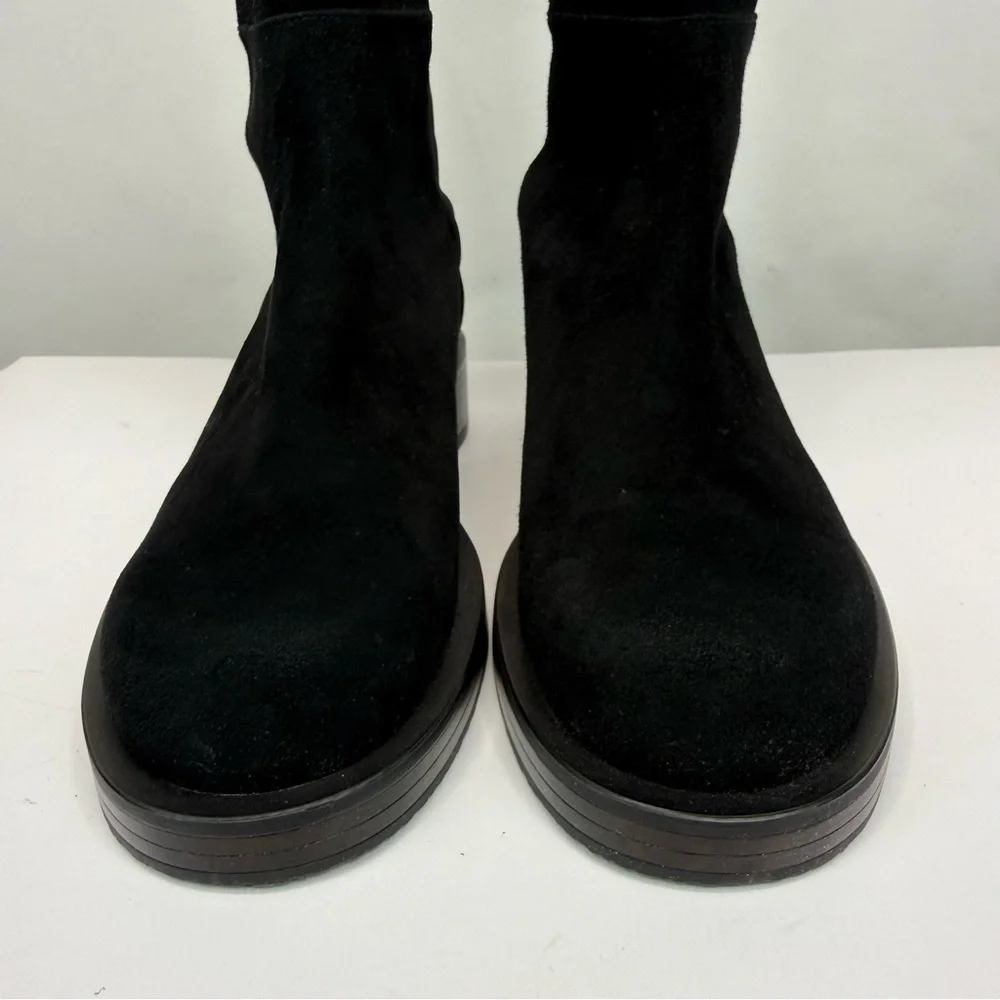 New Stuart Weitzman 5050 Bold Over The Knee Boot Black Sz 6.5